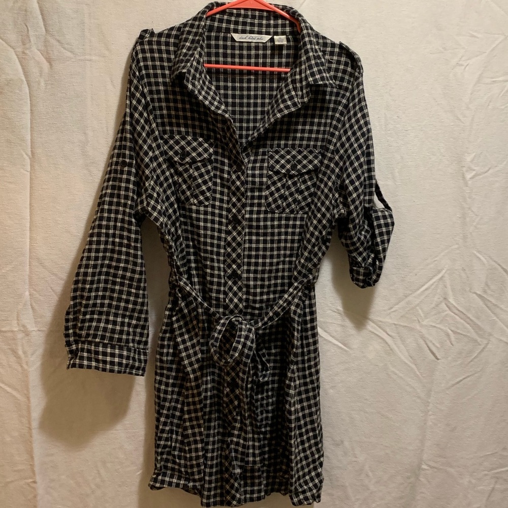 Plaid Jacket dress